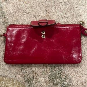Beautiful, red wristlet